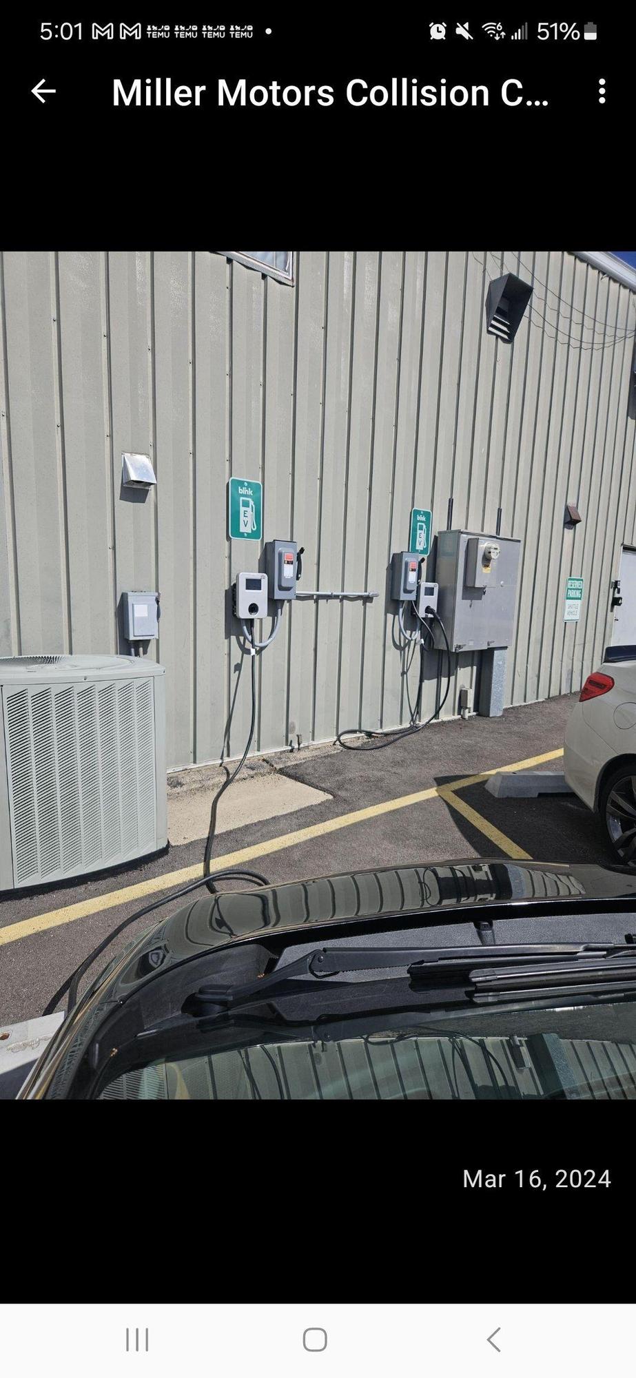 Miller Motor Sales Burlington, WI EV Station