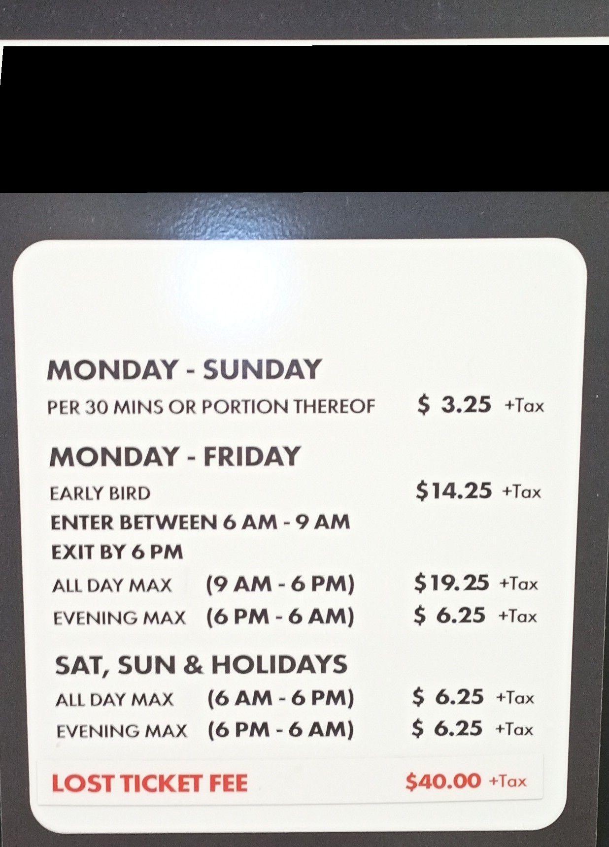 1111 W Hastings Parking Garage Vancouver, BC EV Station