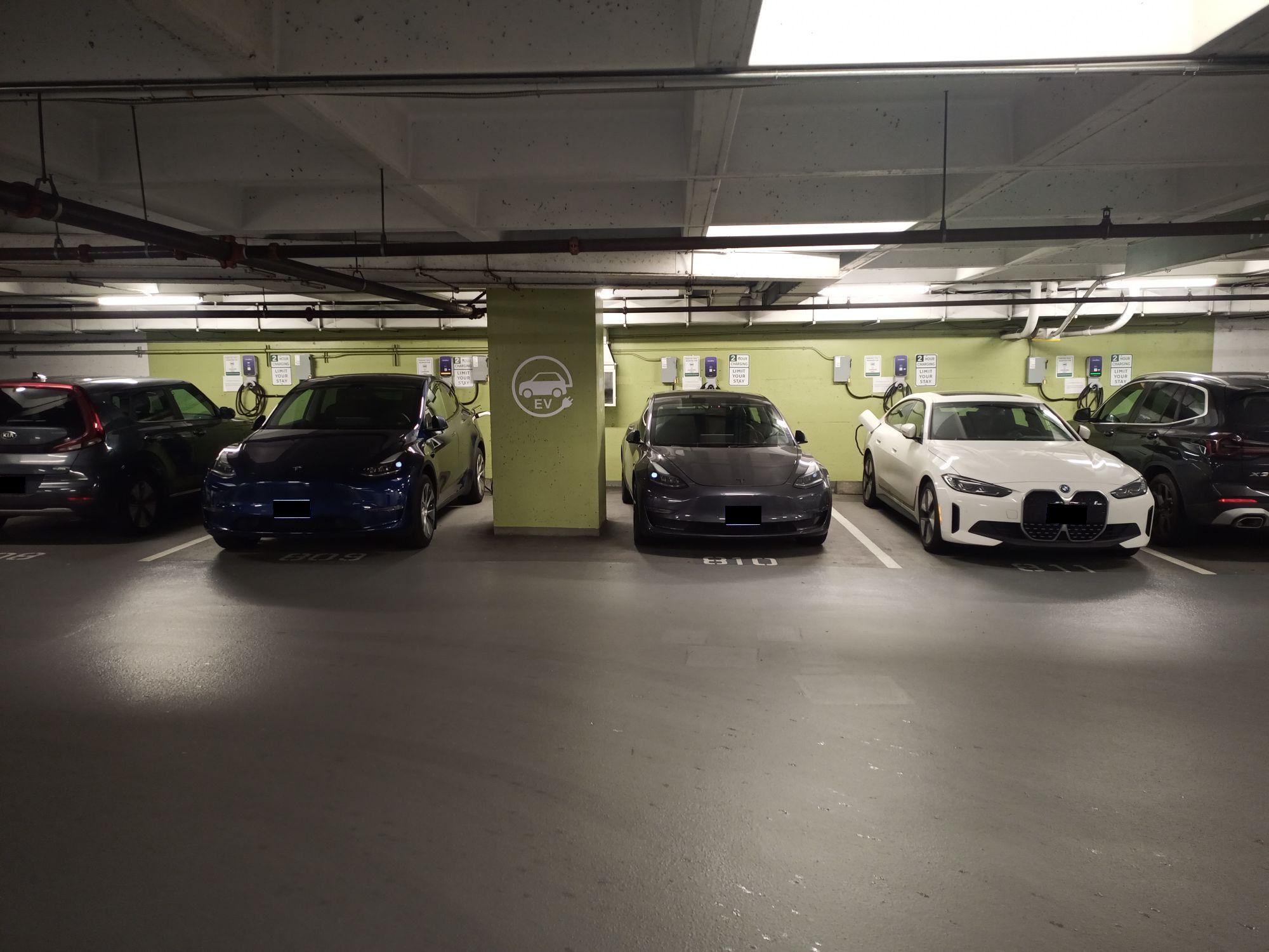 1111 W Hastings Parking Garage Vancouver, BC EV Station