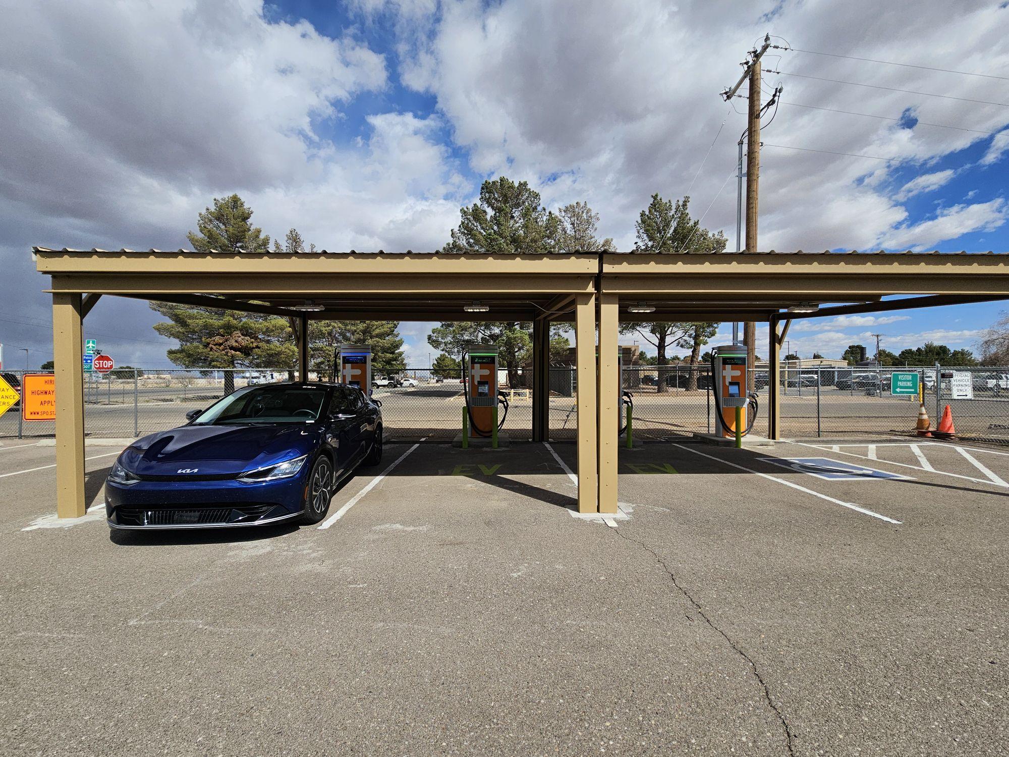 NMDOT District 1 Office Deming, NM EV Station