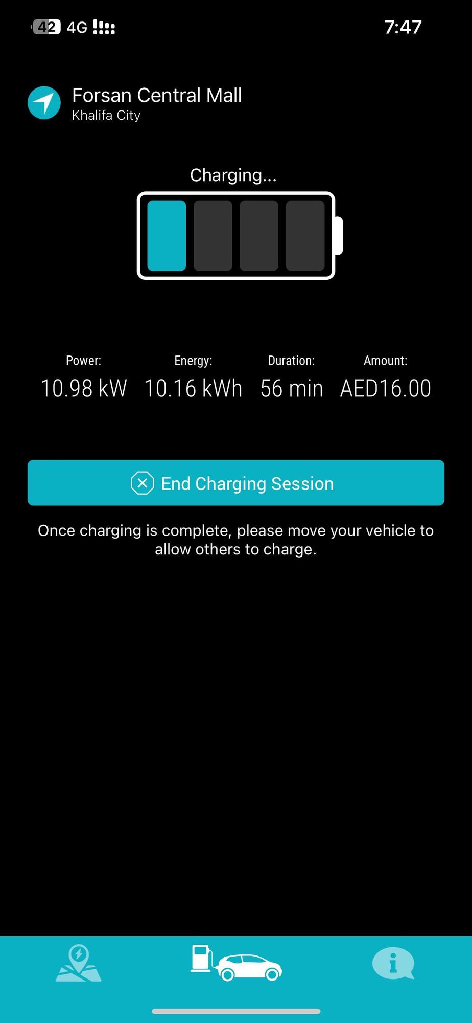 Alforsan Mall (1) Abu Dhabi, Abu Dhabi EV Station