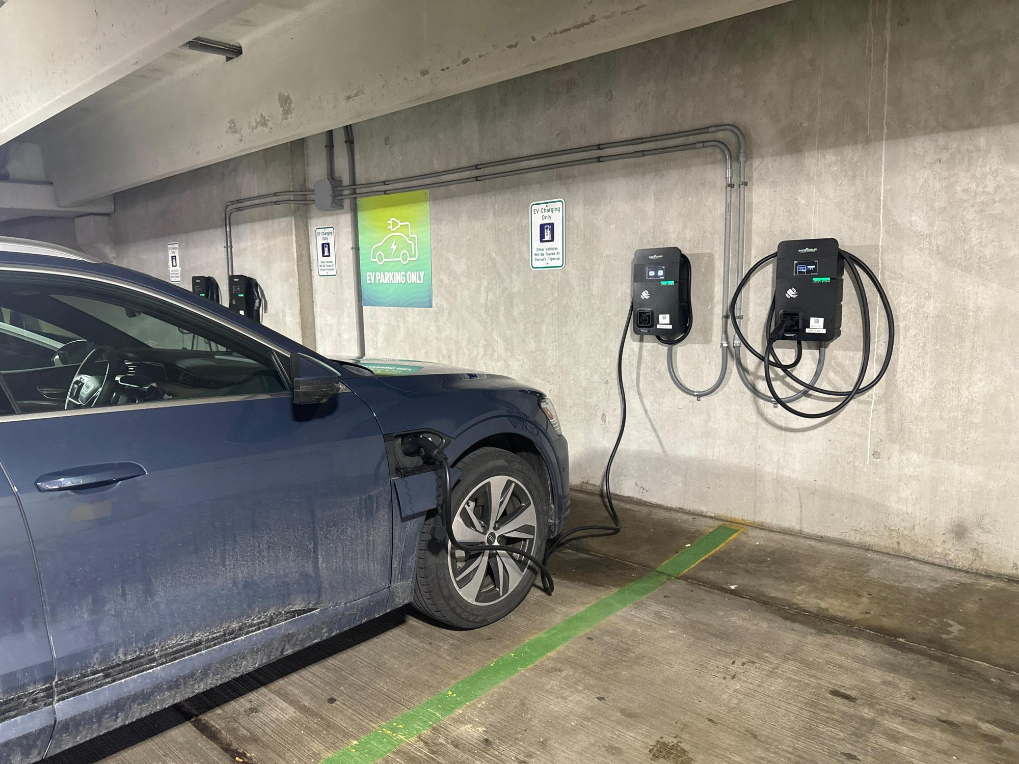 Greektown Casino Parking Garage Detroit, MI EV Station