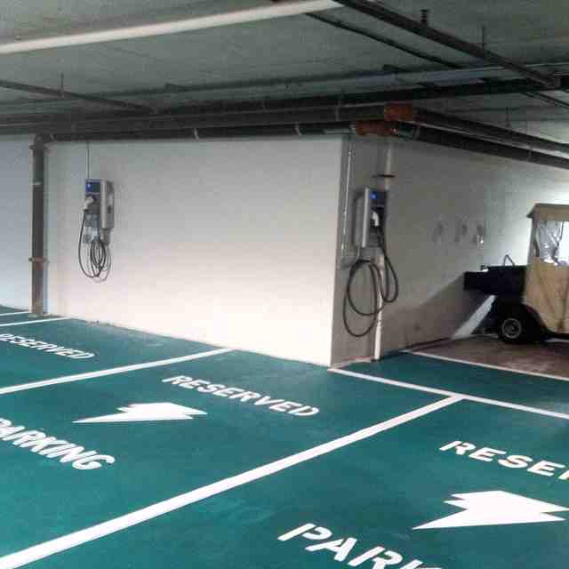 Whitaker Street Parking Garage Savannah, GA EV Station