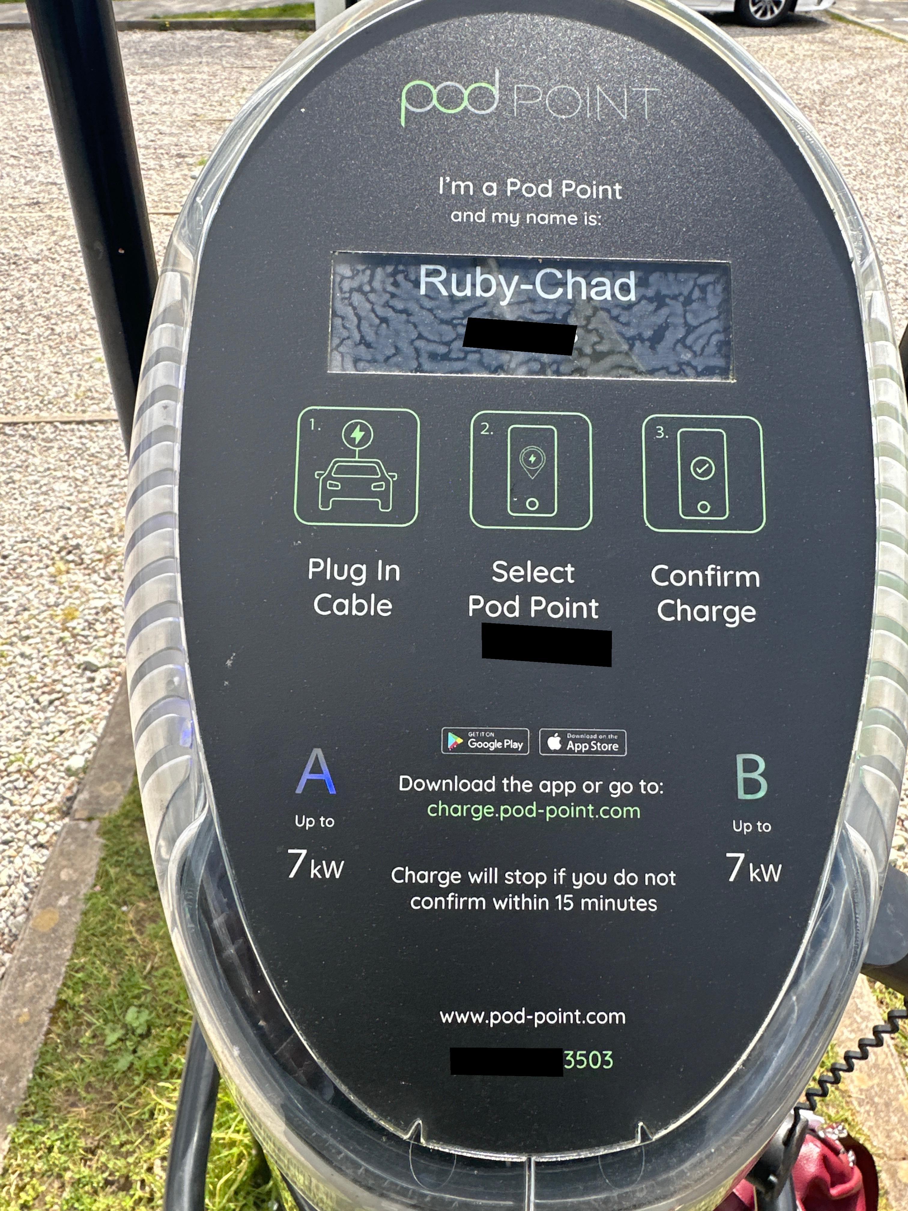 Pod Point Penryn Campus | Penryn Campus Falmouth Univ, Penryn TR10 9EZ ...