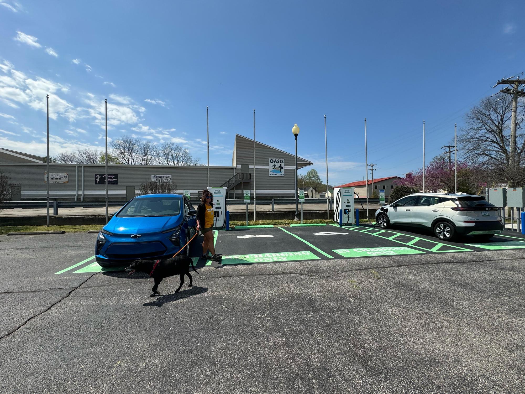Corydon Flag Public Lot Corydon, IN EV Station