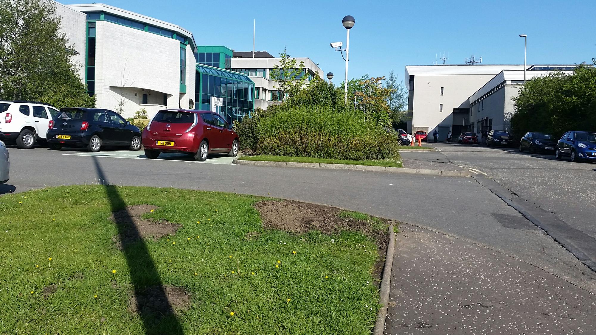 Bron Way public Car Park Cumbernauld, Scotland EV Station
