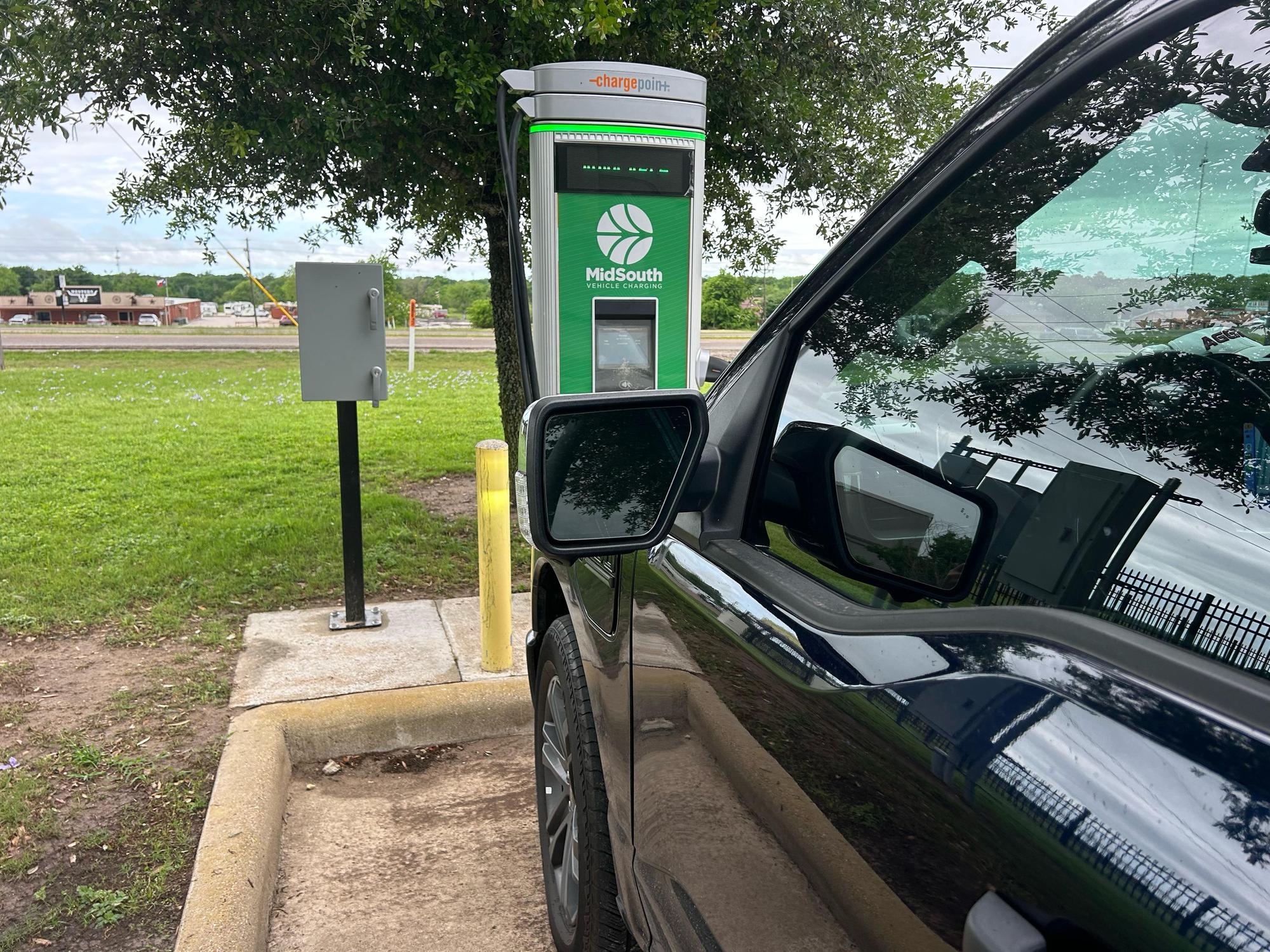 FREE MidSouth Electric Coop Navasota, TX EV Station