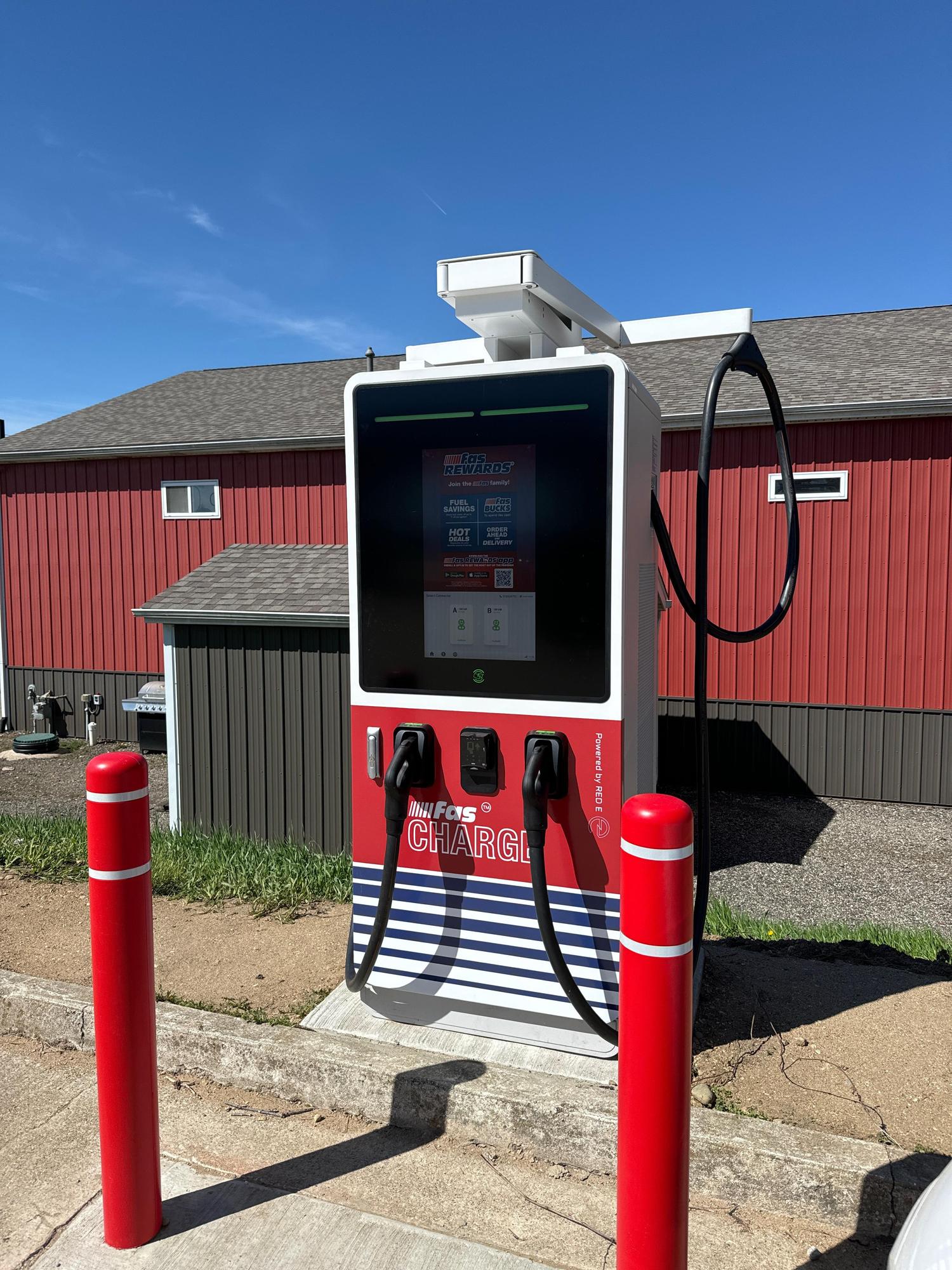 Marathon Gas Station Plainwell, MI EV Station