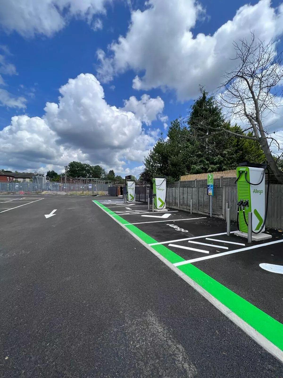 Cedar Lane Car Park Frimley, England EV Station