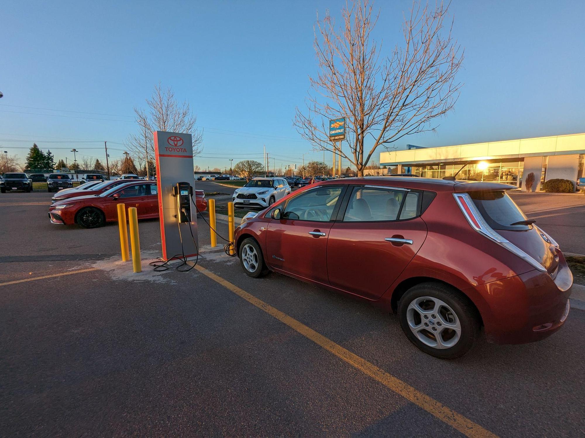 City Toyota Great Falls, MT EV Station