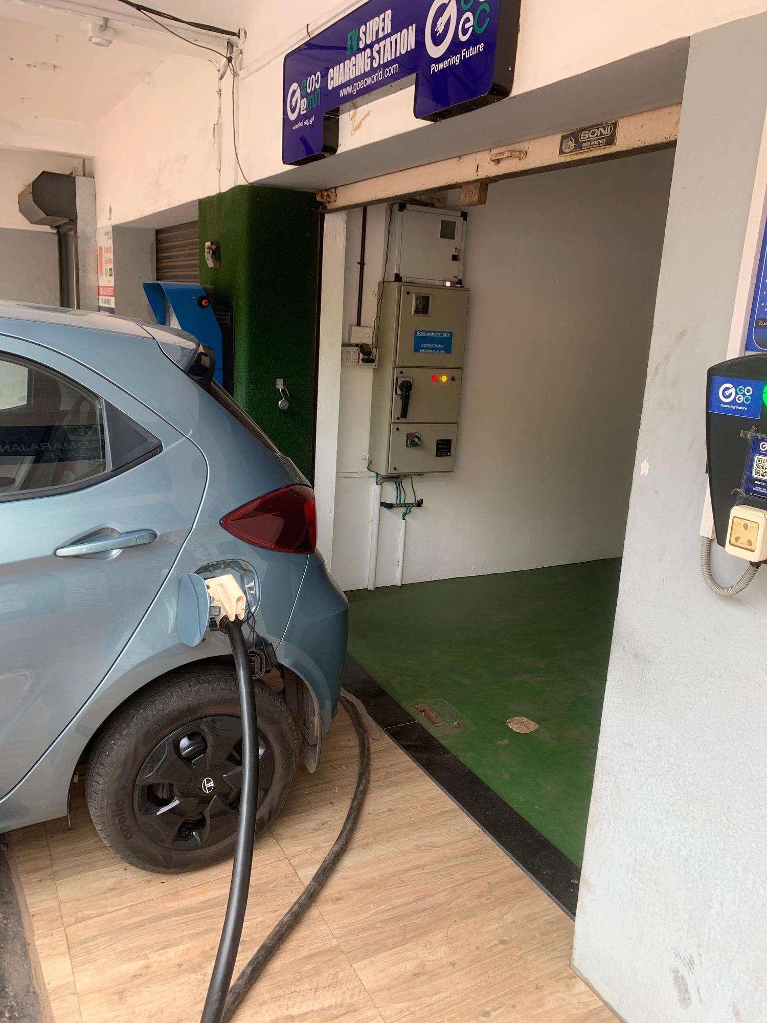 GOEC RK EV Super Charging Station WJXW+7F9, Kollam Punalur