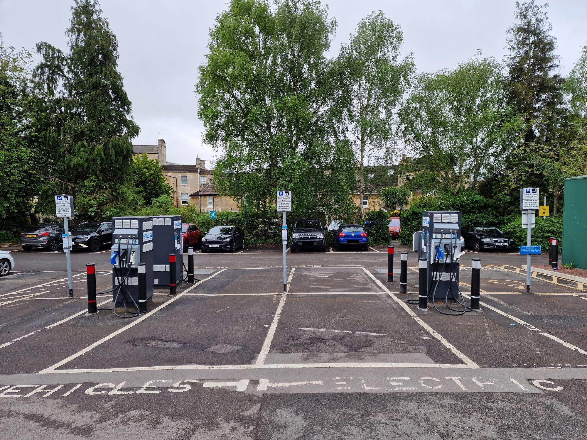 Charlotte Street Car Park In Bath