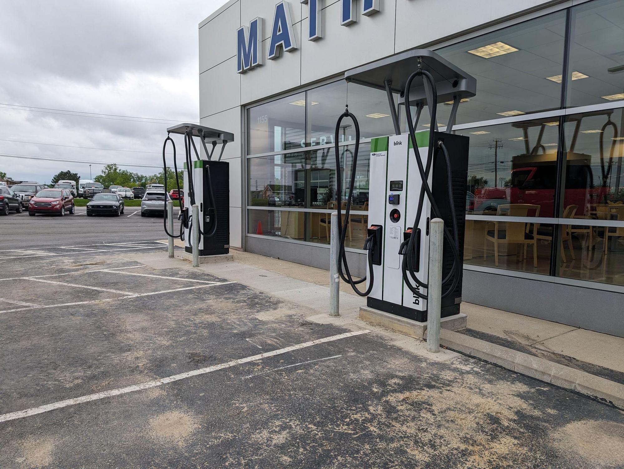 Mathews Ford Marion Marion, OH EV Station