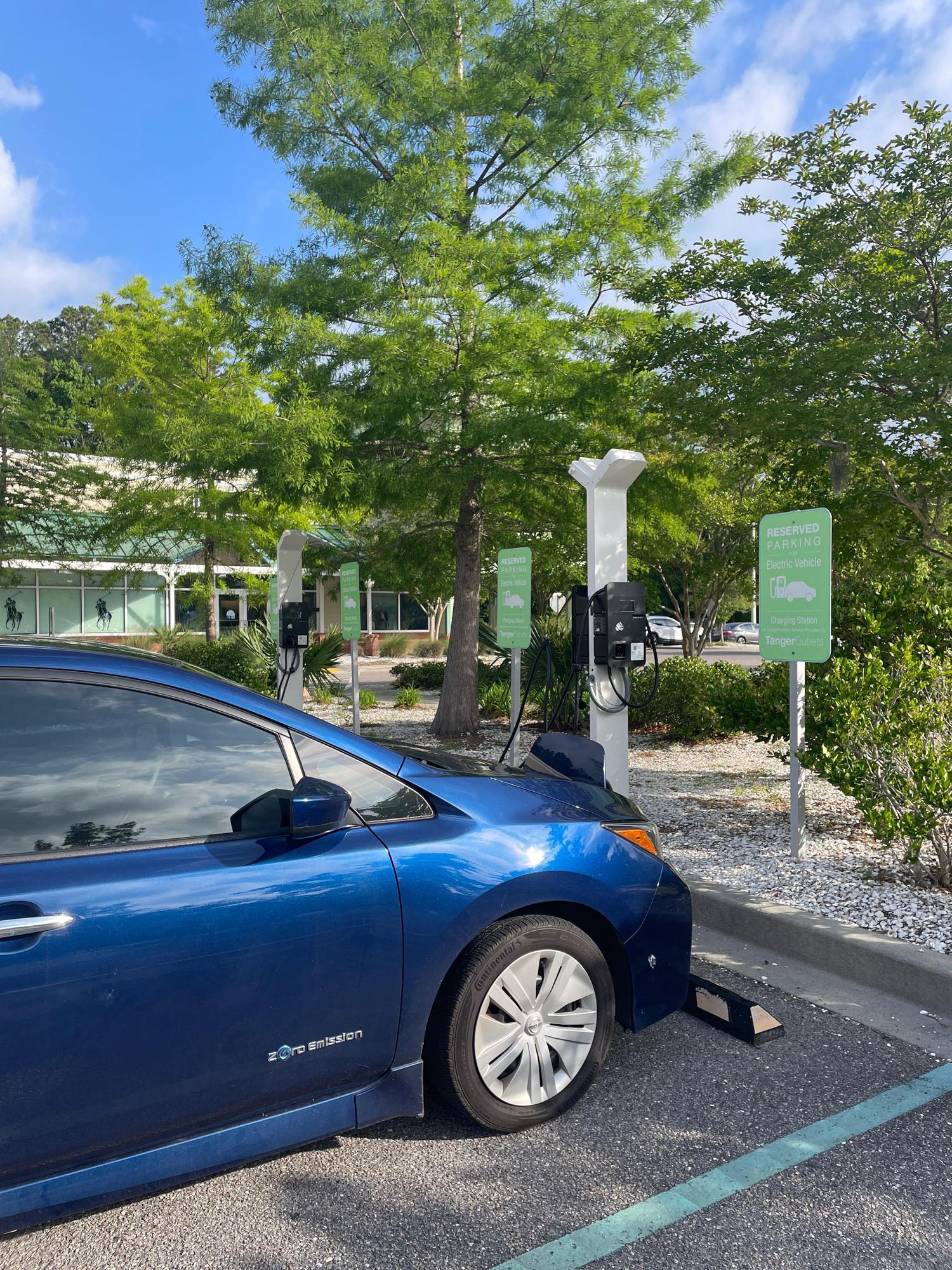 Tanger Outlet Mall Bluffton, SC EV Station