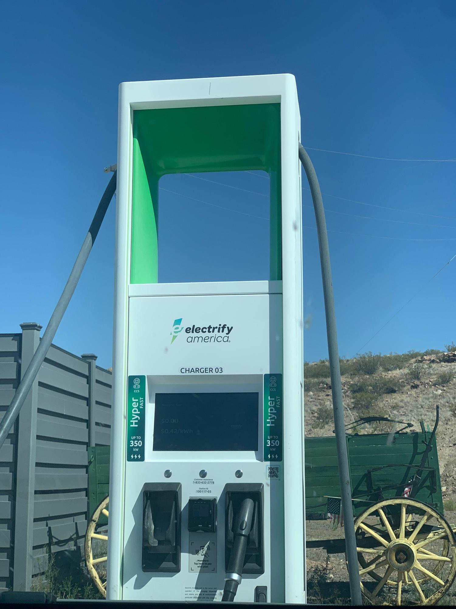 Mary's RV Park Lordsburg, NM EV Station