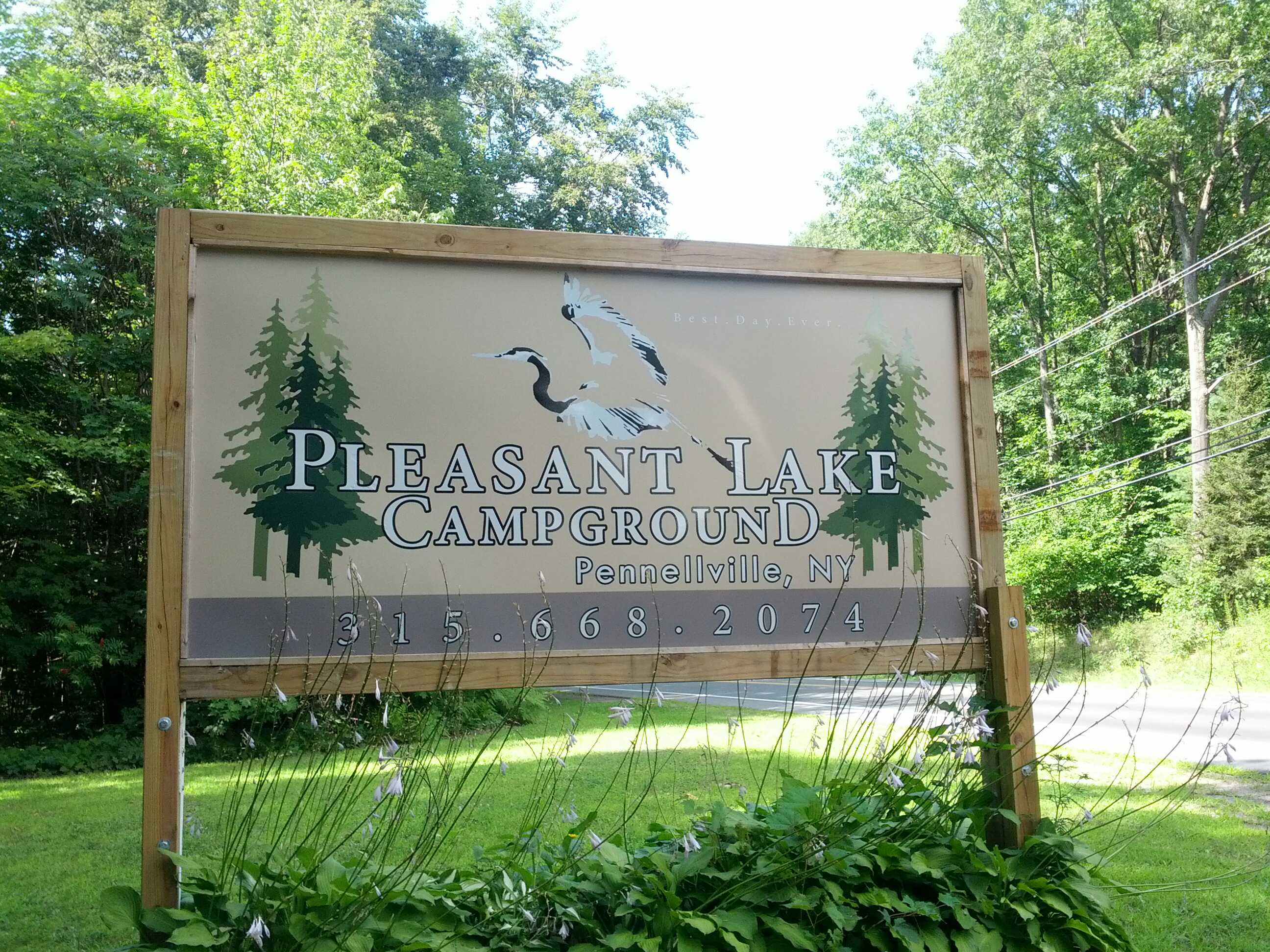 Pleasant Lake Campground Pennellville, NY EV Station