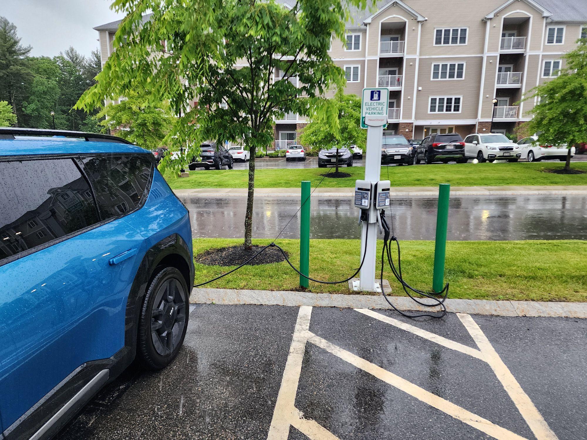 Aspen Regency Apartments Billerica, MA EV Station