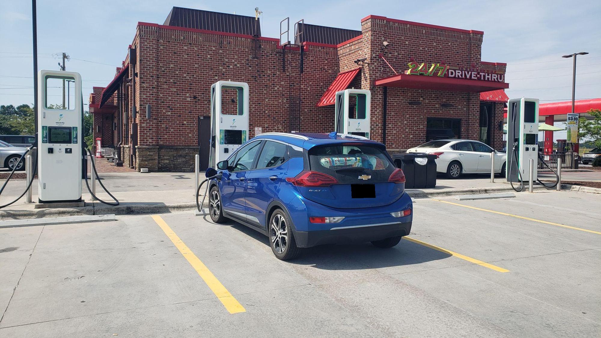 Sheetz Rocky Mount, NC EV Station