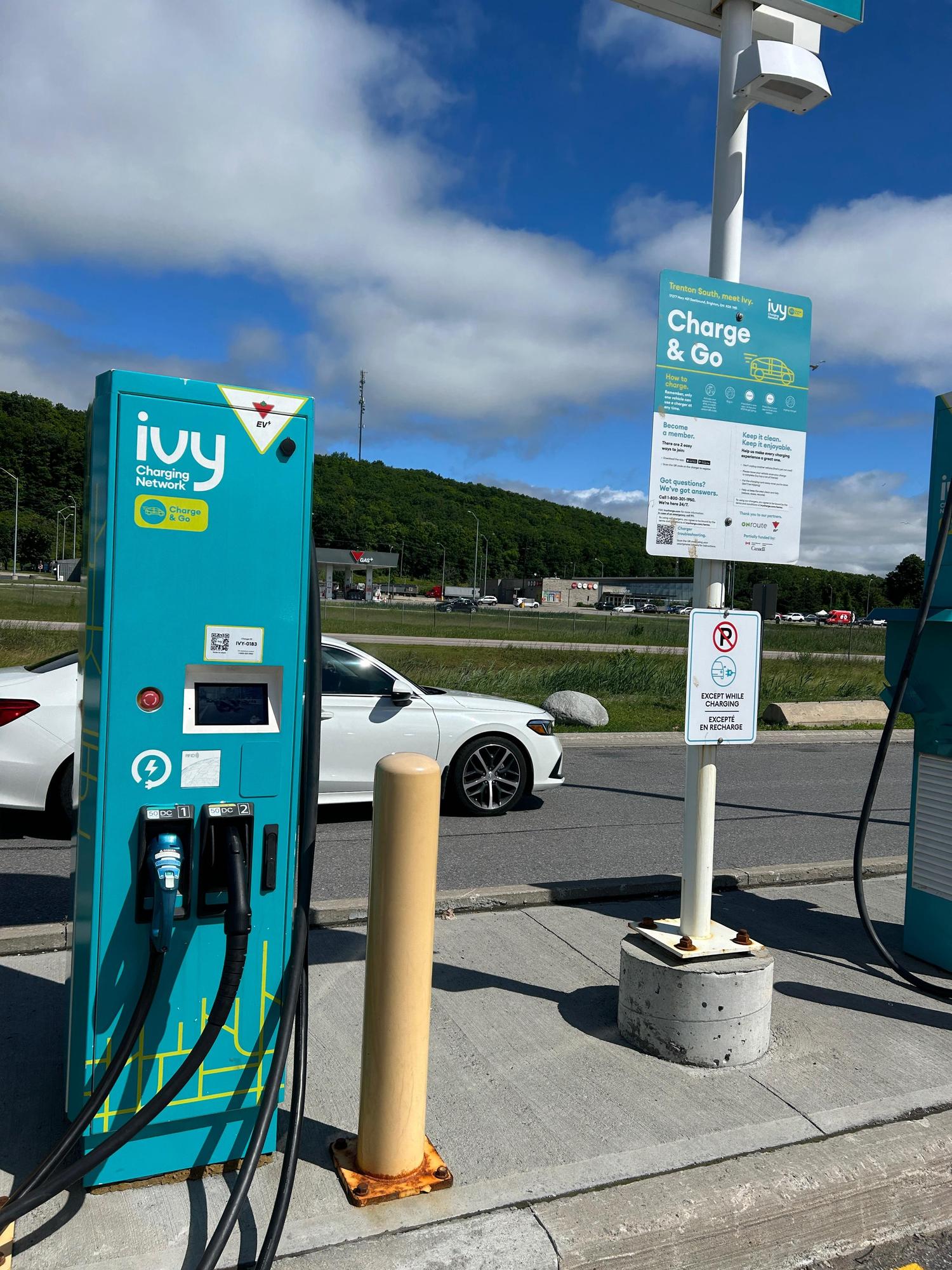 ONroute Trenton South 401 Eastbound Brighton, ON EV Station