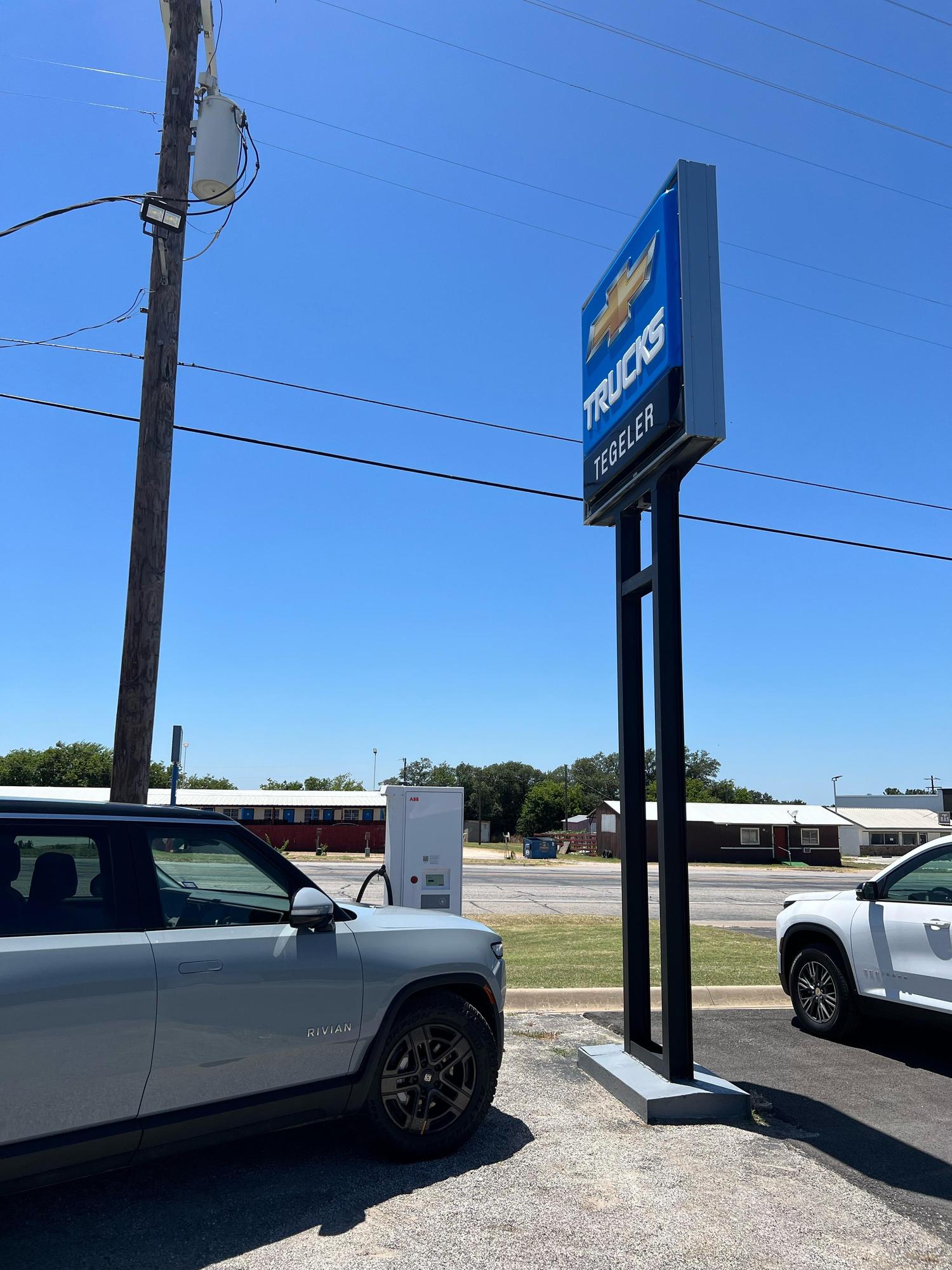 Tegeler Chevrolet Central Texas Goldthwaite, TX EV Station