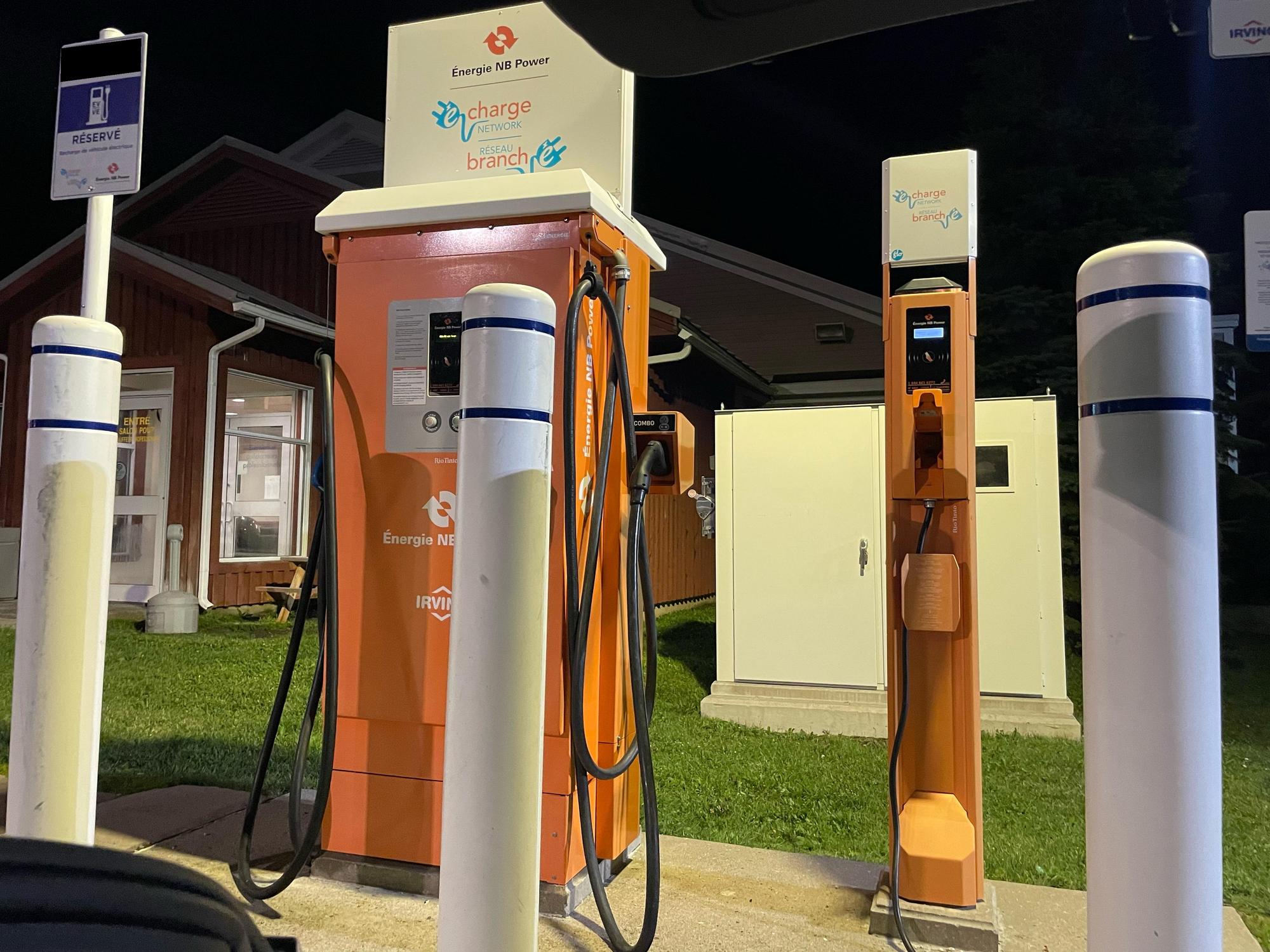 Grand Falls Irving Big Stop Grand Falls, NB EV Station