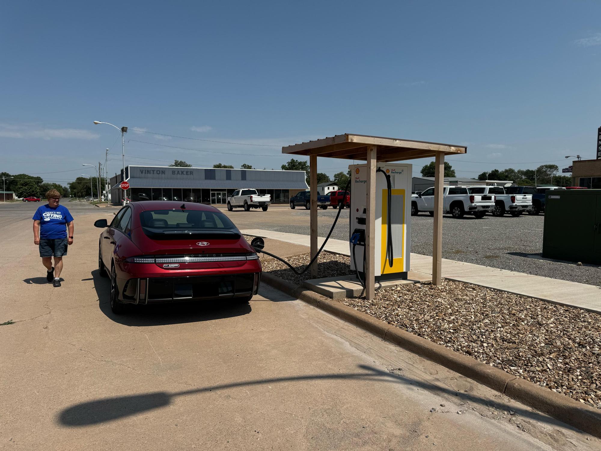 Shell Recharge Jensens GMC Fairview, OK EV Station
