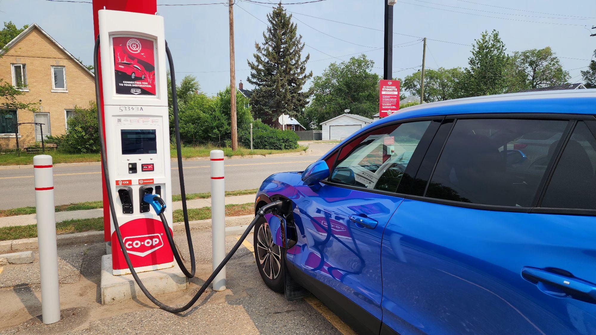 Valleyview Coop Virden Food Store Virden, MB EV Station