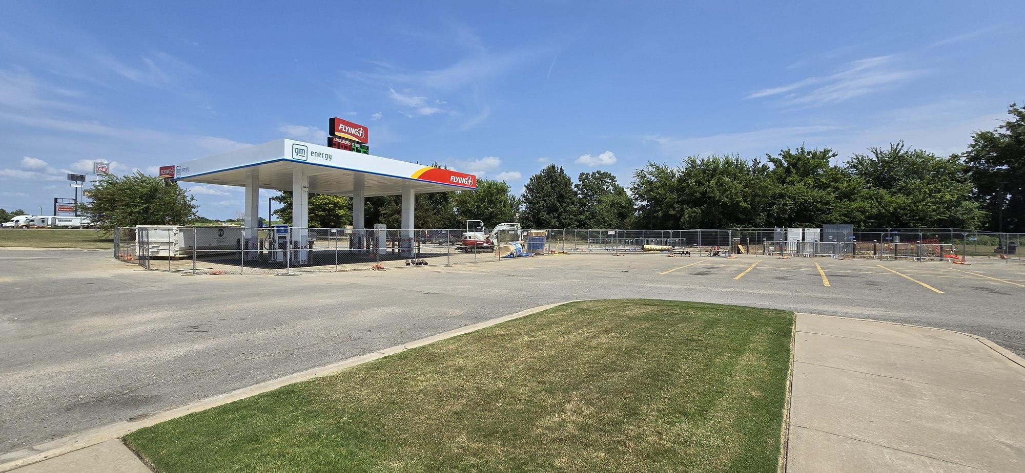 Flying j travel center 702 coming soon checotah ok ev station