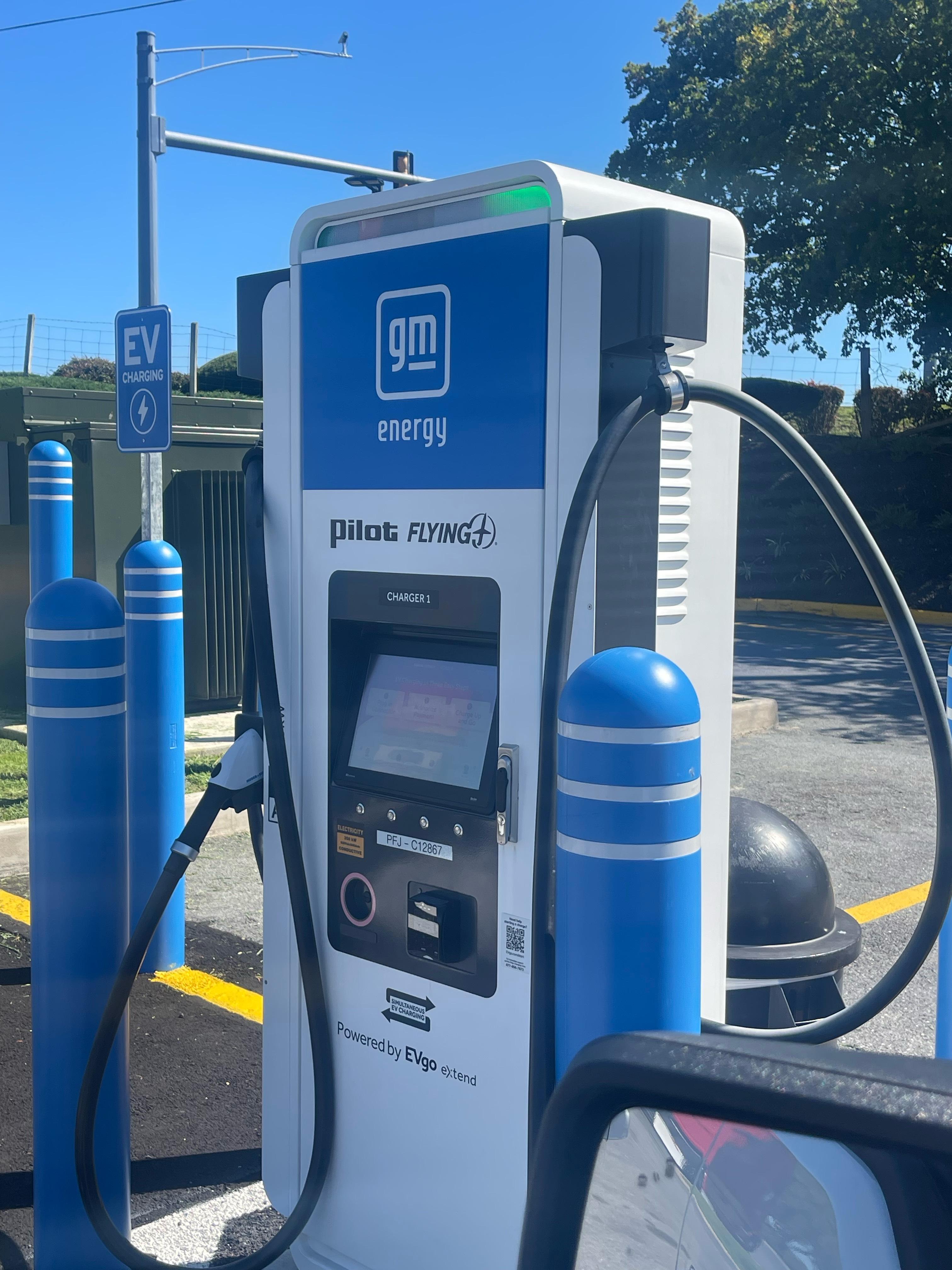 Flying j travel center clear brook va ev station