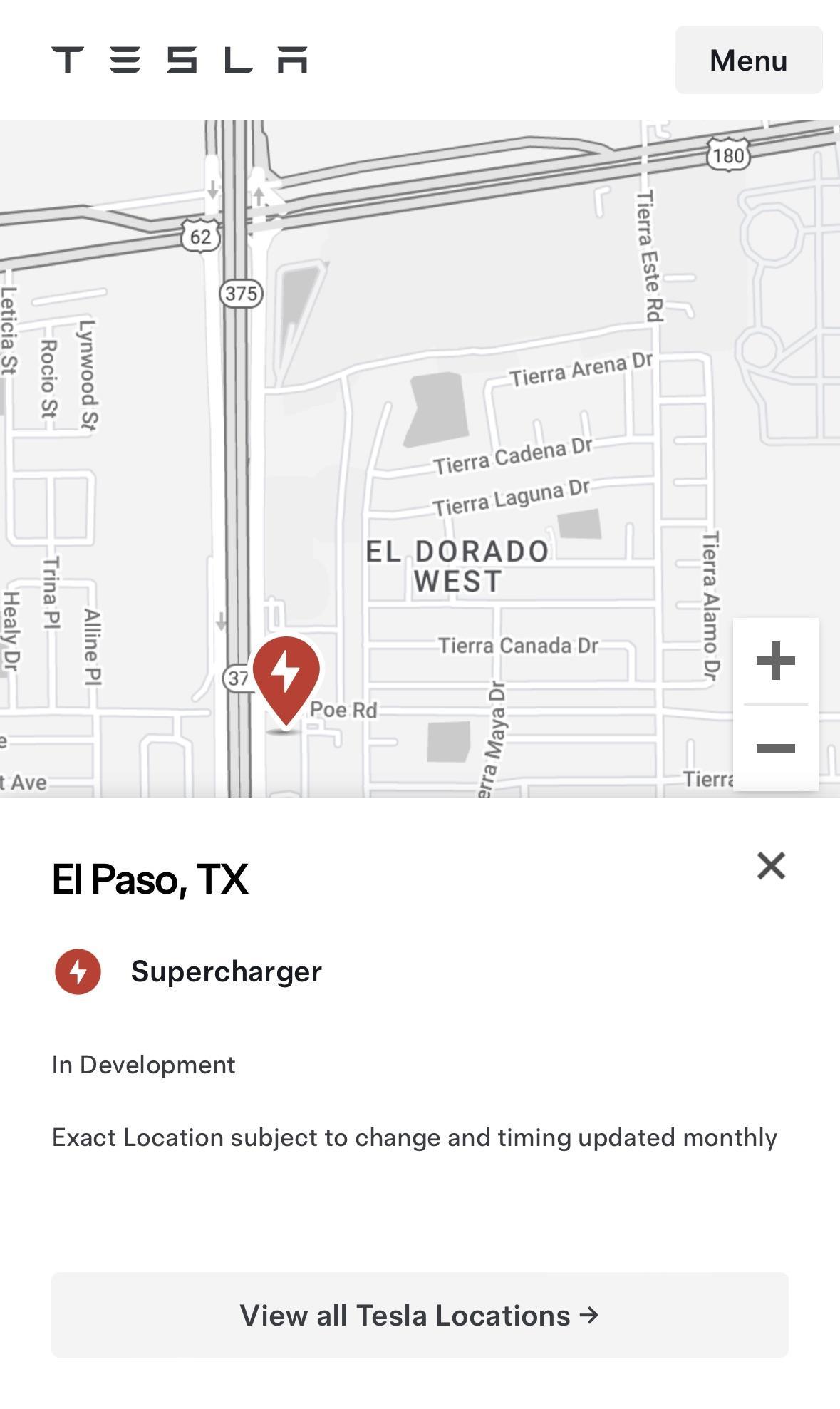 Rudy's BarBQ Joe Battle Blvd Soon) El Paso, TX EV Station