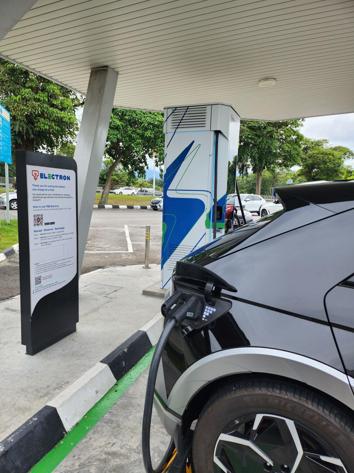 Tapah R R Tapah R&R Northbound | Tapah, Perak | EV Station