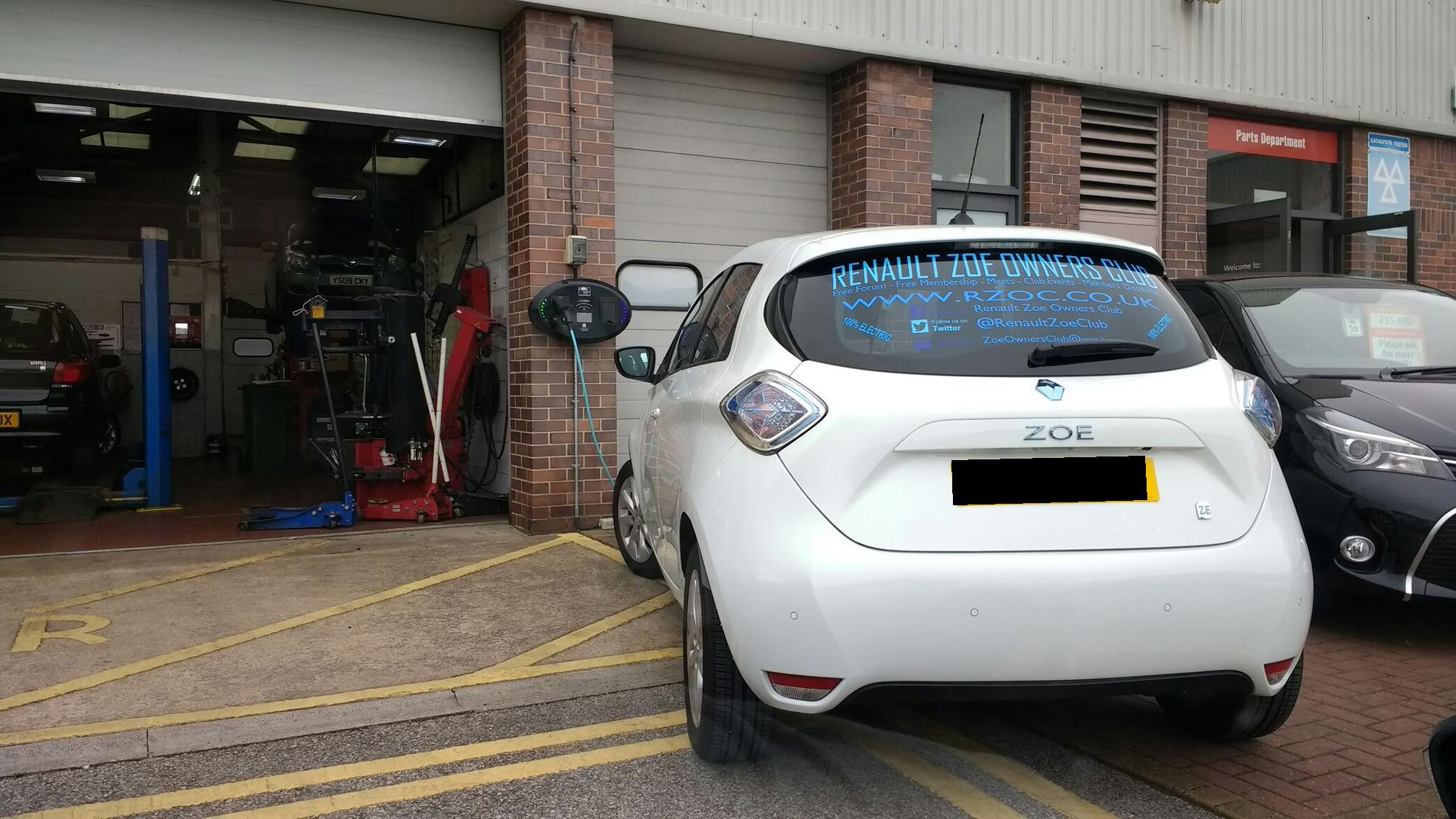 Gordon Lamb Toyota Chesterfield, England EV Station