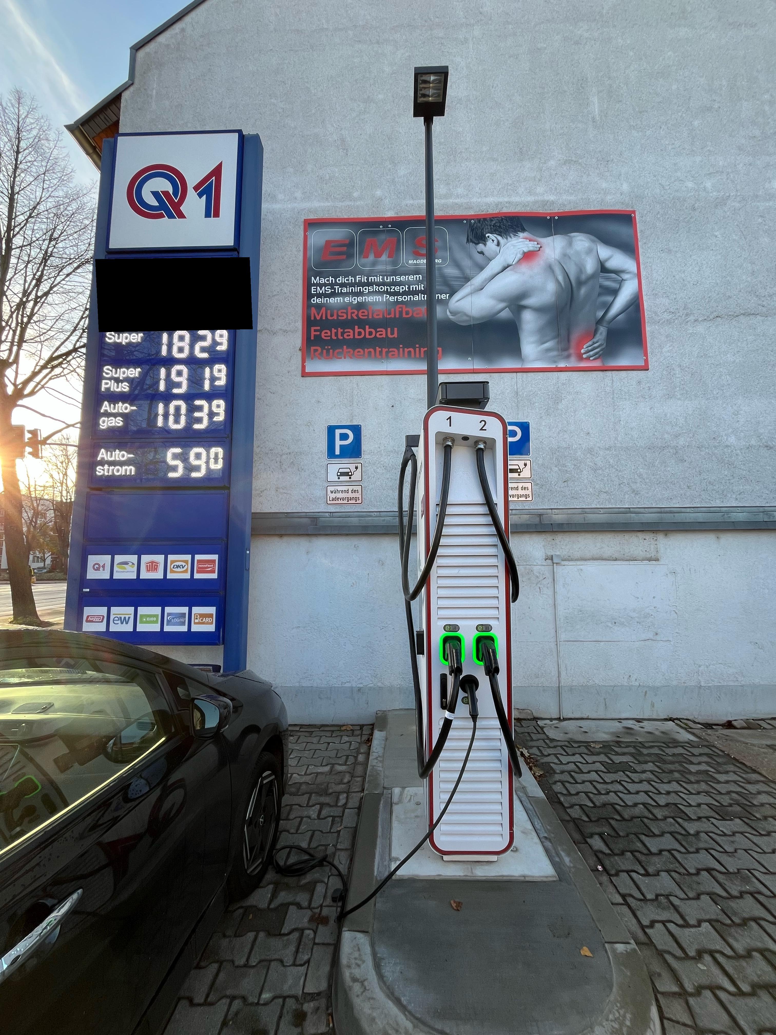 Q1 Tankstelle Preise