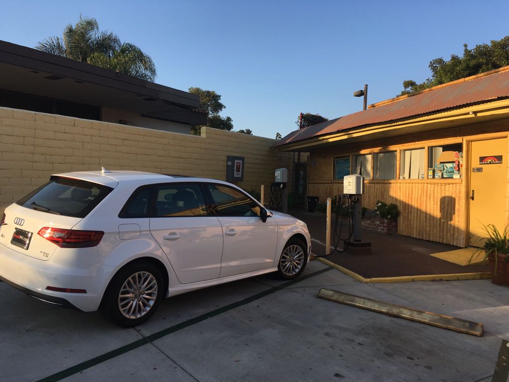 Rainbow Sandals Factory Outlet San Clemente, CA EV Station