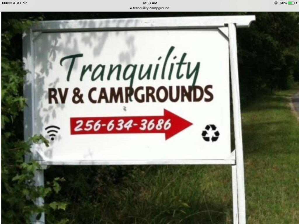 Tranquility RV & Campgrounds Mentone, AL EV Station