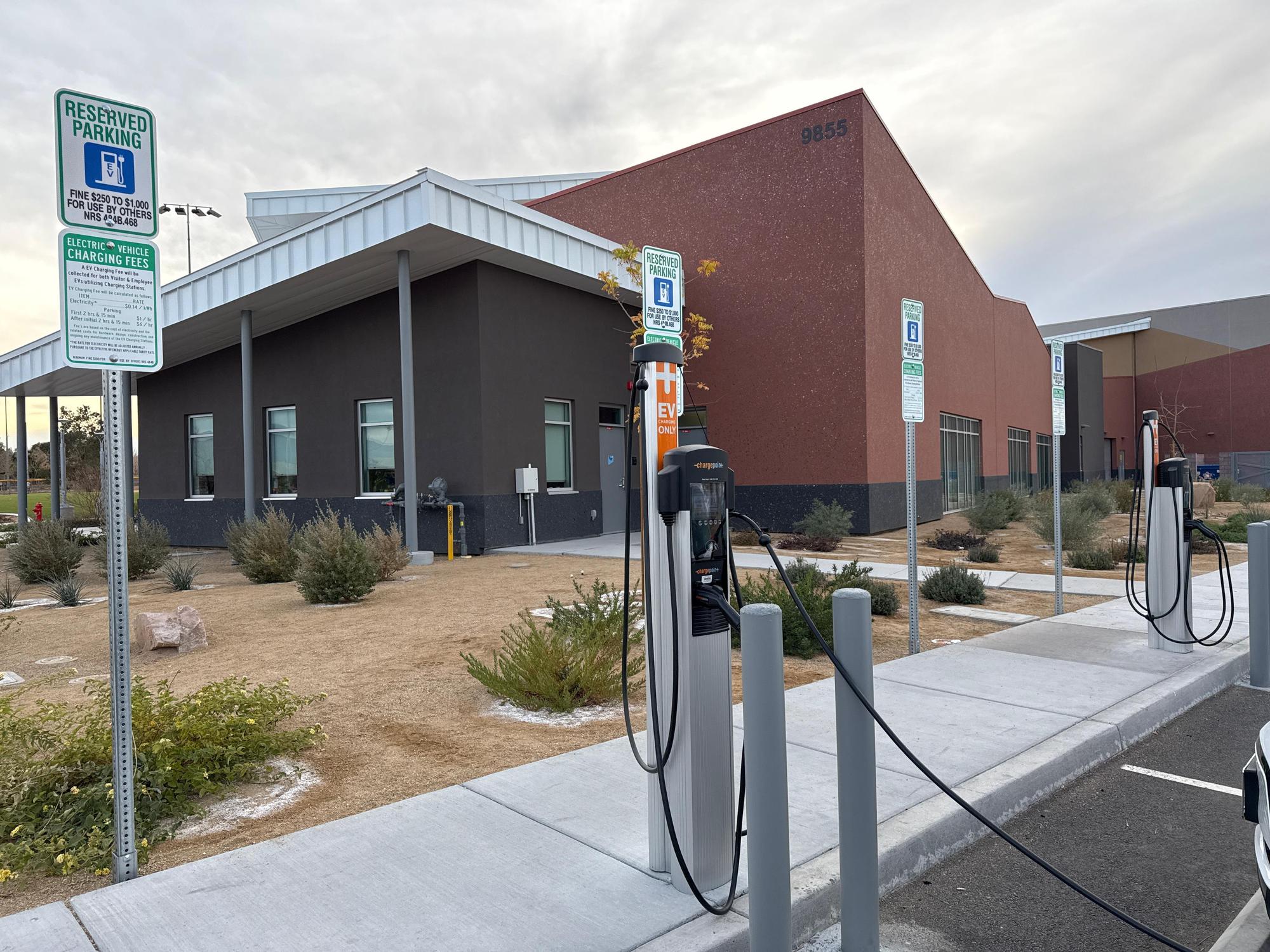Silverado Ranch Community Center Las Vegas NV EV Station silverado-ranch-community-center-las-vegas-nv-ev-station