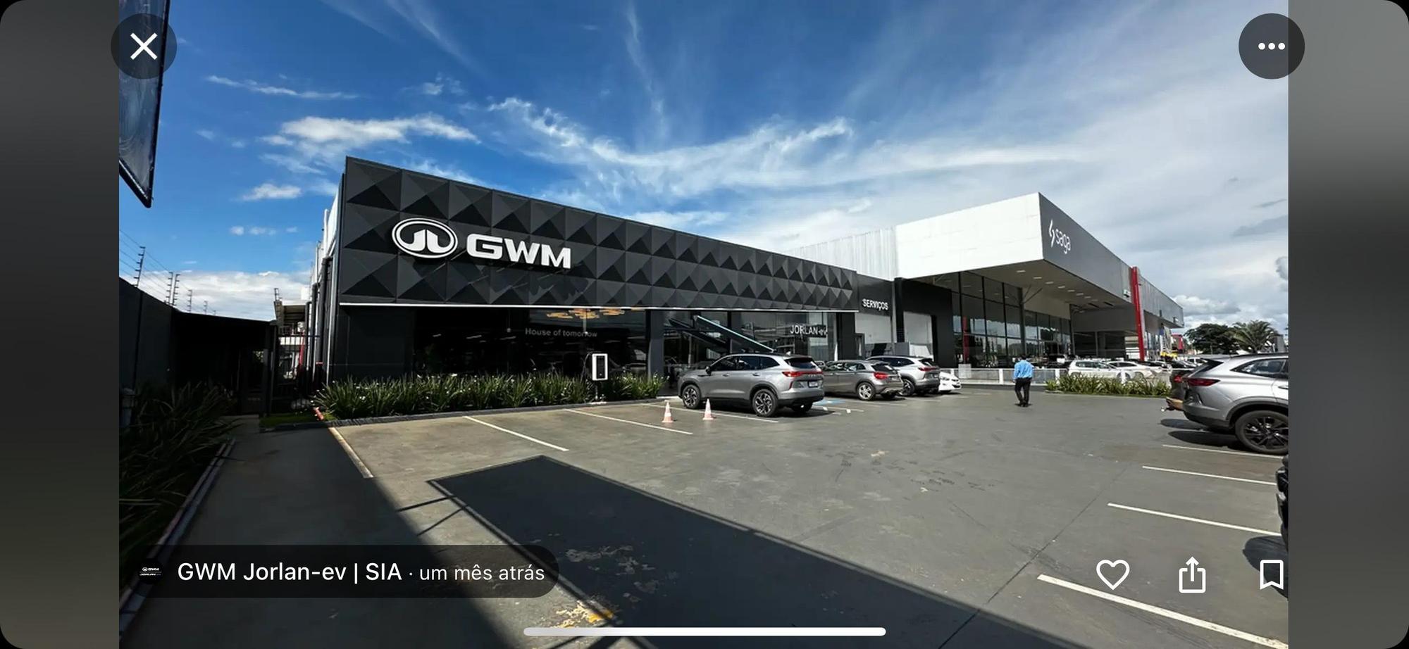 GWM Jorlan ev - SIA | SIA Trecho 1, 2 - Sia Sul, Brasília - DF, 71200 ...