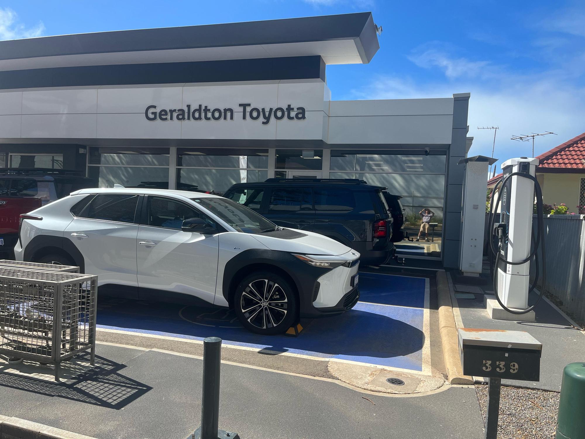 Geraldton Toyota | West End, WA | EV Station
