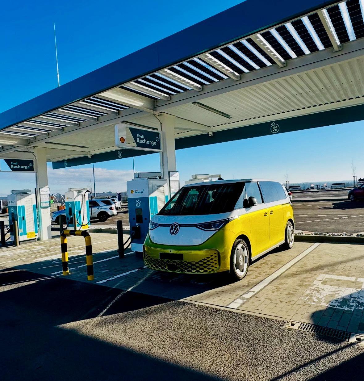 Shell D4 Krsice (směr Praha) | D4 odpočívka Shell Krsice | EV Station