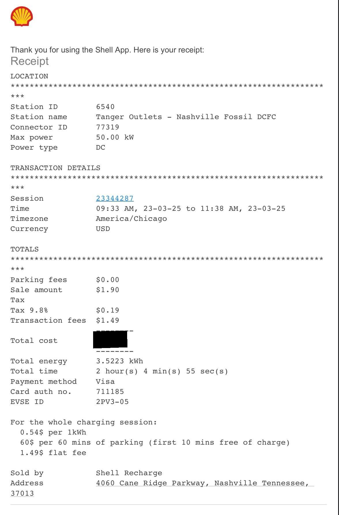 Tanger Outlets Fossil Nashville TN EV Station tanger-outlets-fossil-nashville-tn-ev-station