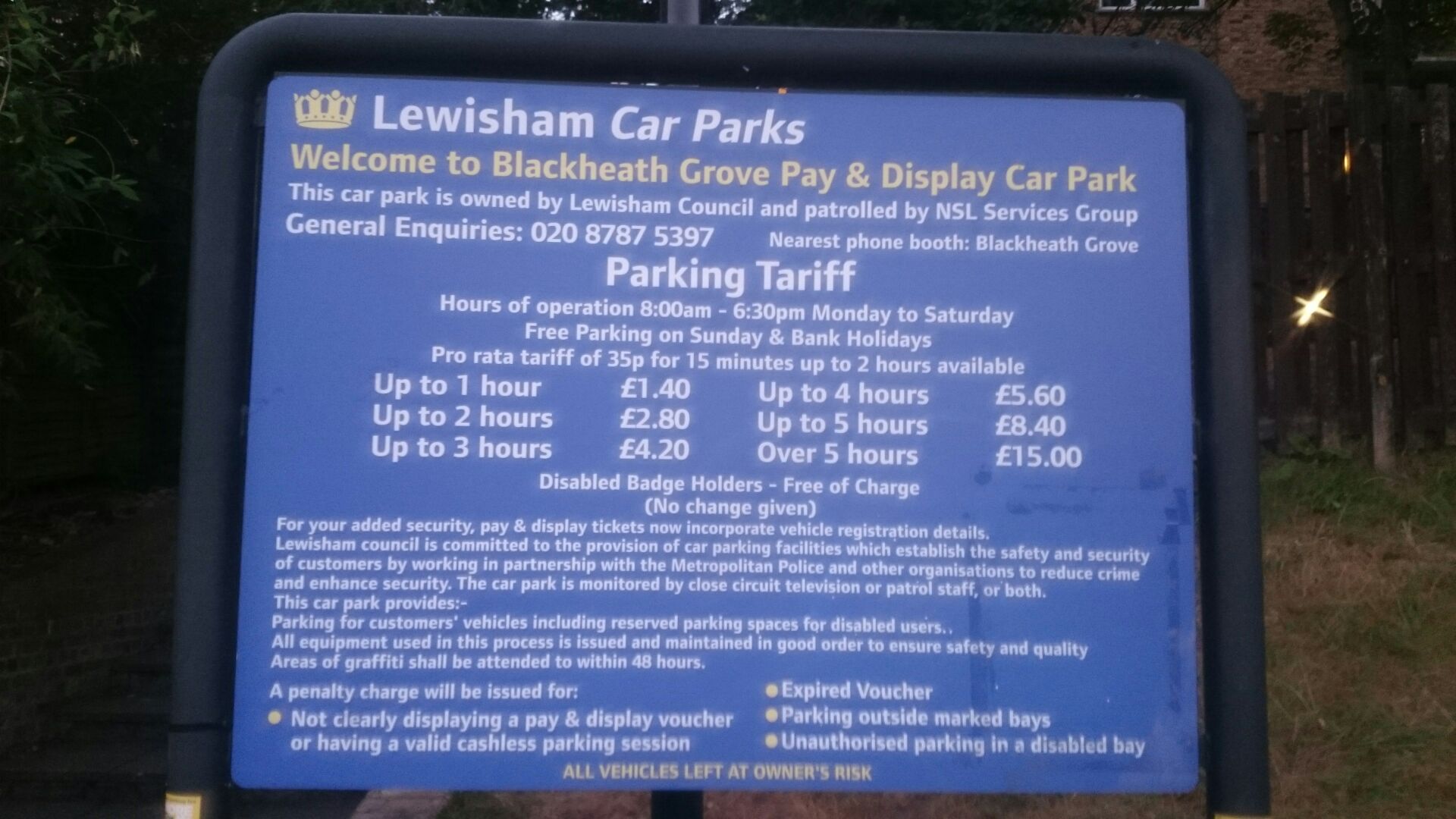 Blackheath Grove Car Park London, England EV Station