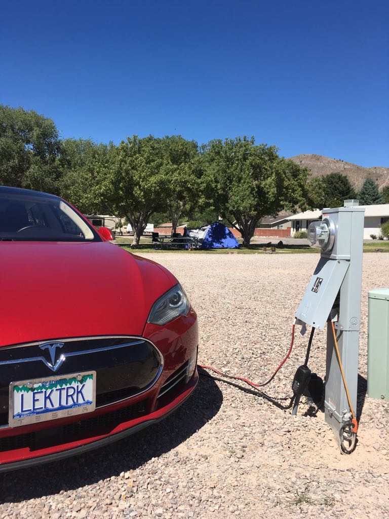 Young's RV Park Caliente, NV EV Station