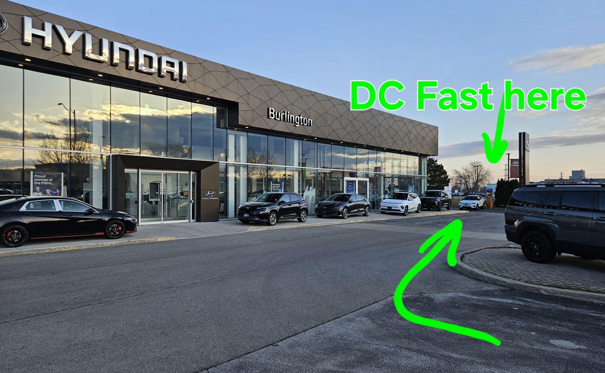 Burlington Hyundai | Burlington, ON | EV Station