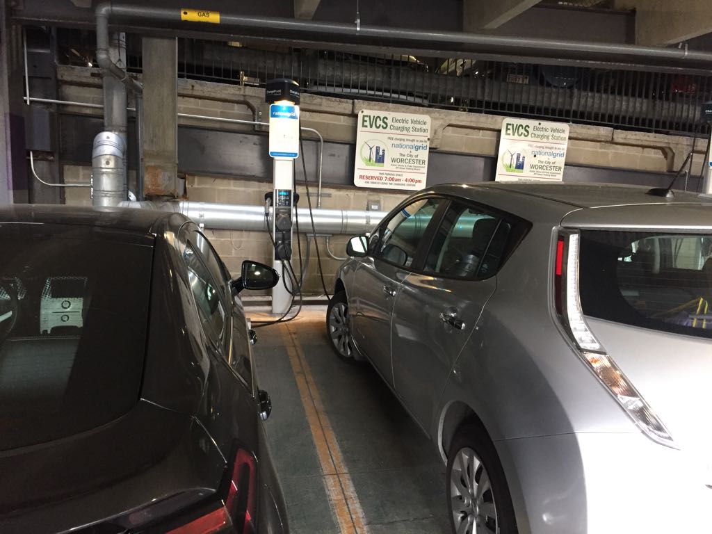 Major Taylor Blvd Parking Garage | Worcester, MA | EV Station