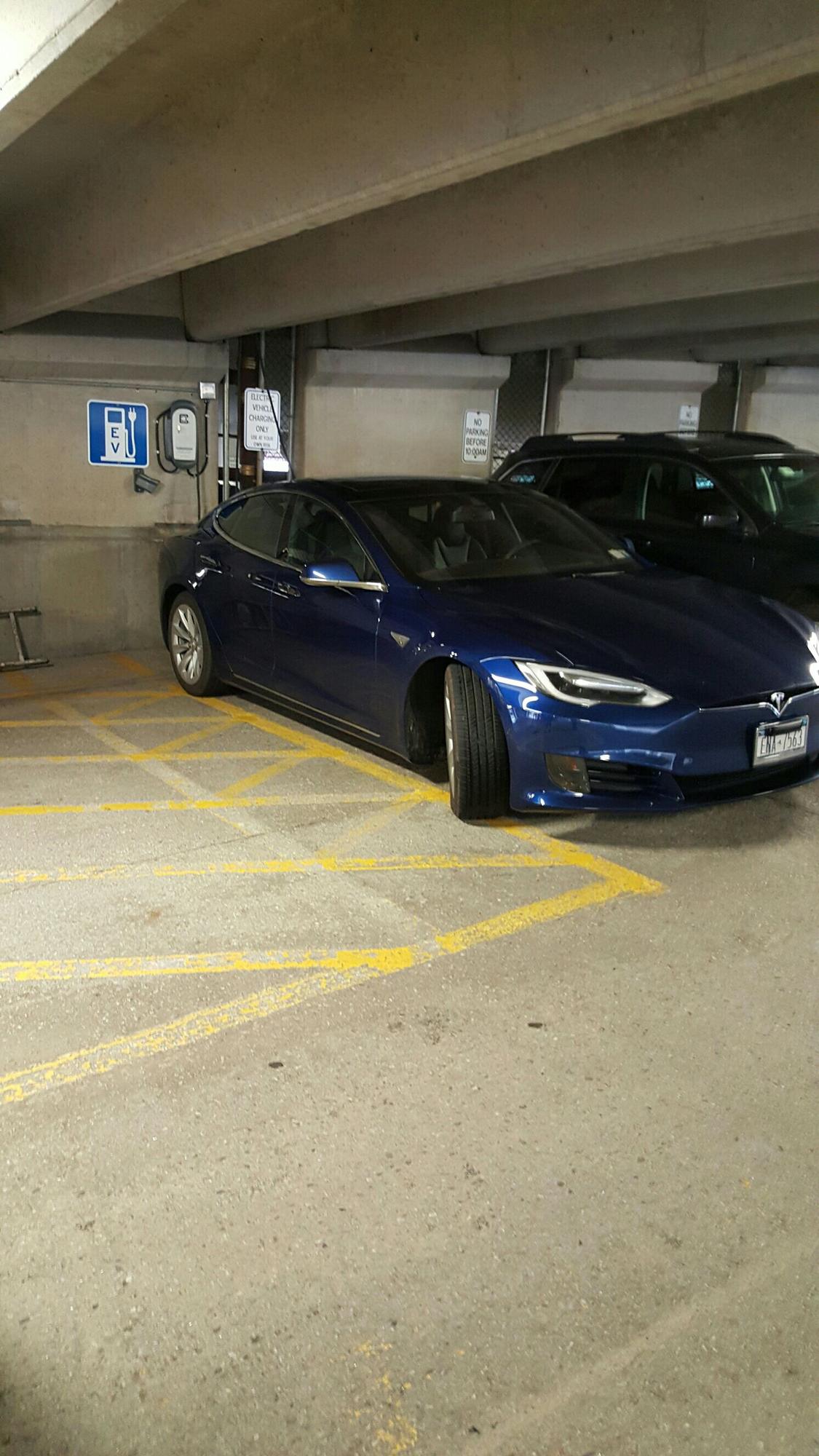 Elm St Parking Garage Portland, ME EV Station