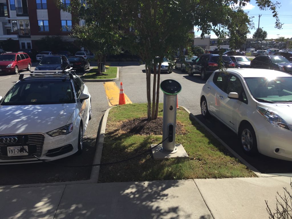Radius Apartments Newport News, VA EV Station