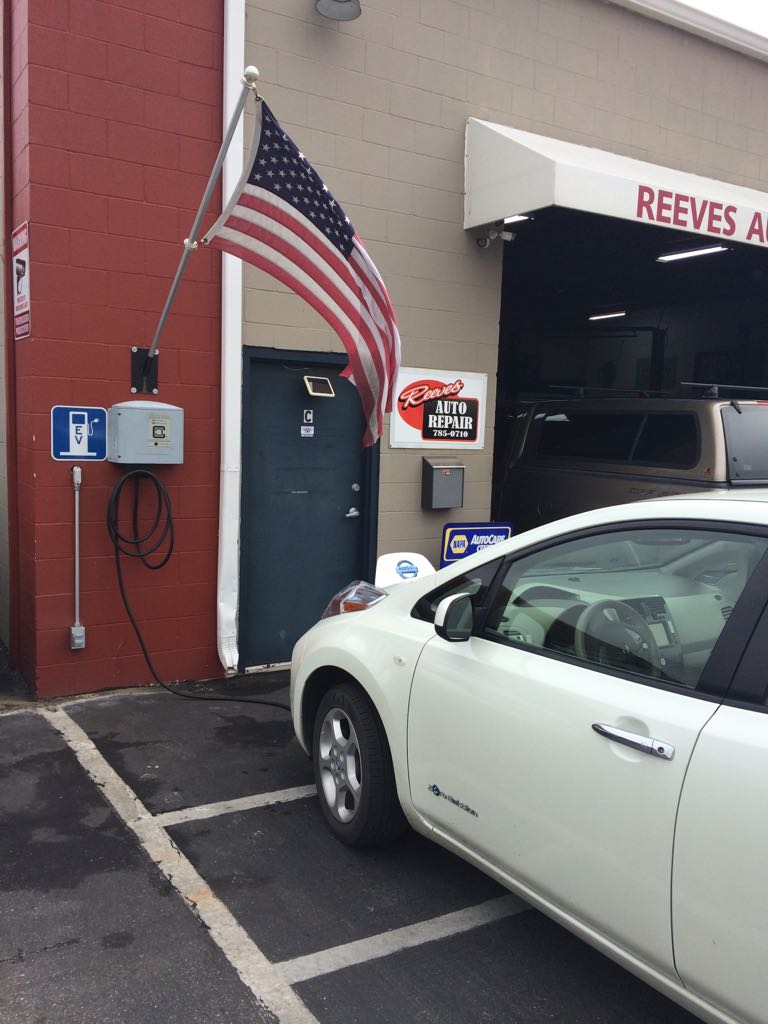 Reeves Auto Repair San Luis Obispo, CA EV Station