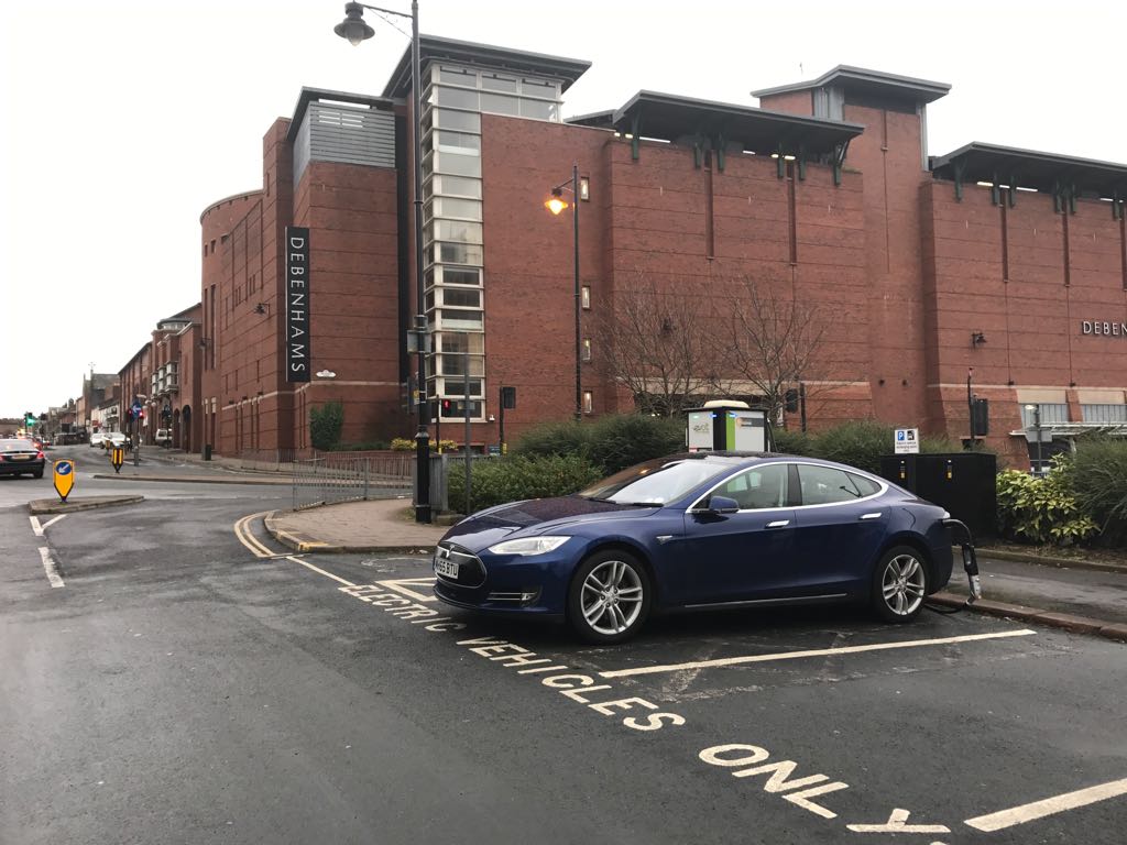 Lowther Street Parking/Charging Carlisle, England EV Station