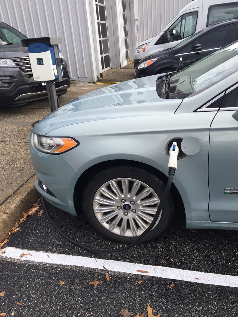 Hall Ford Newport News, VA EV Station