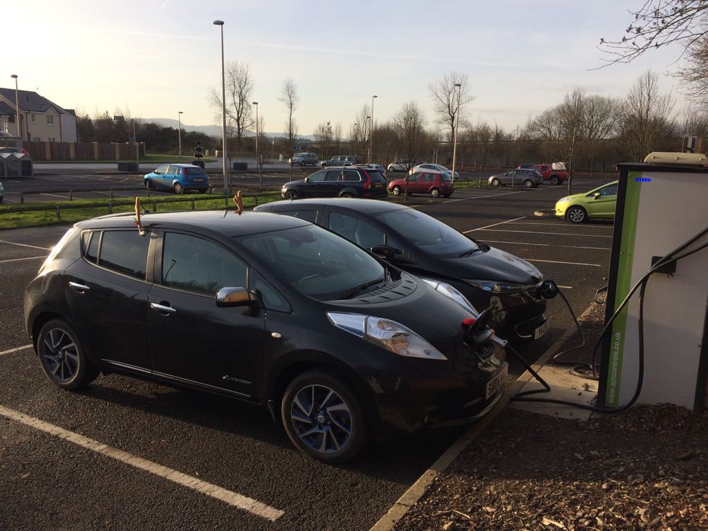 Kinross Park & Ride Car Park Kinross, Scotland EV Station